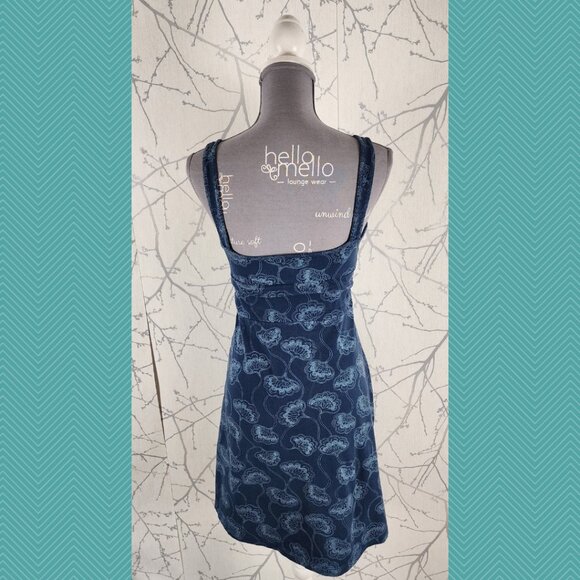 Patagonia Floral Print Organic Cotton Blend Surplice Babydoll Margot Sundress - Picture 3 of 5